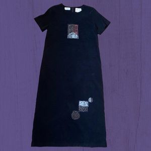 Nineties Maxi Shortsleeve Dress